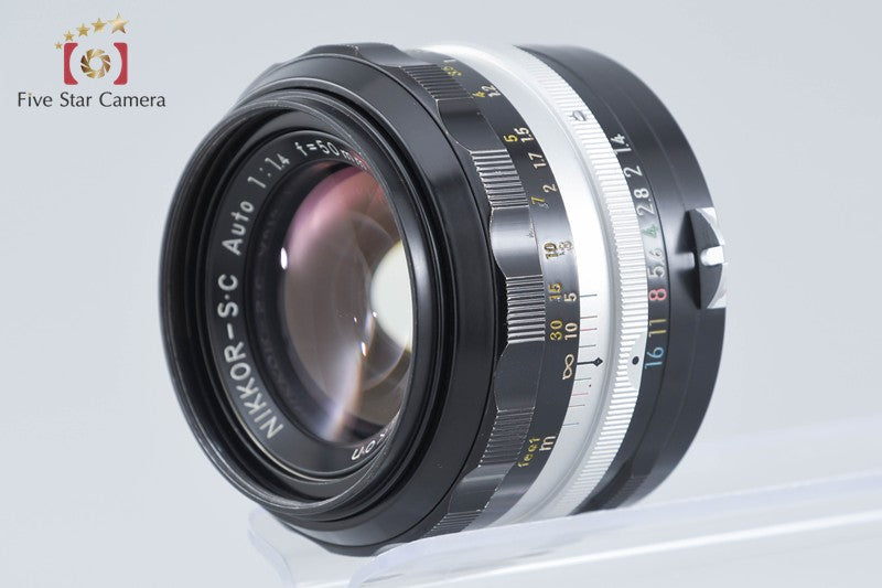 Nikon NIKKOR-S.C Auto 50mm f/1.4 Non Ai Lens