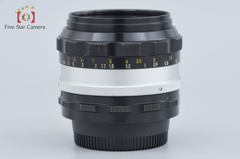 Nikon NIKKOR-S.C Auto 50mm f/1.4 Non Ai Lens