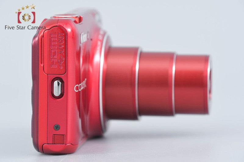 Nikon COOLPIX S6400 Glossy Red 16.0 MP Digital Camera w/ Box