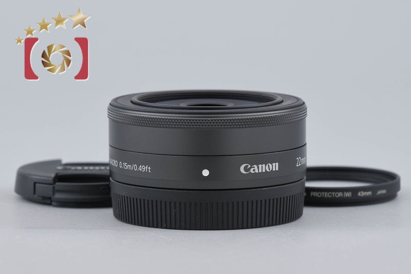 Canon EF-M 22mm f/2 STM Black