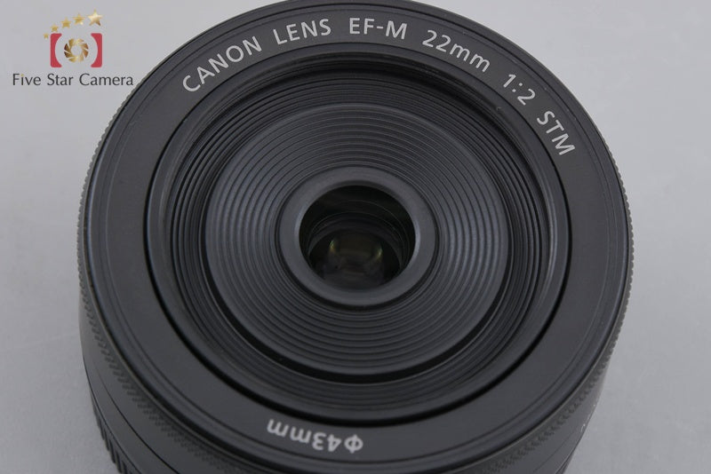 Canon EF-M 22mm f/2 STM Black