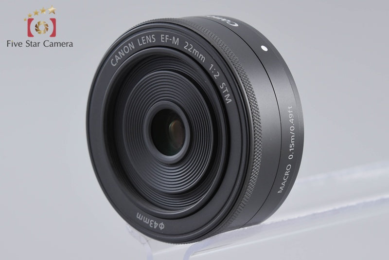 Canon EF-M 22mm f/2 STM Black