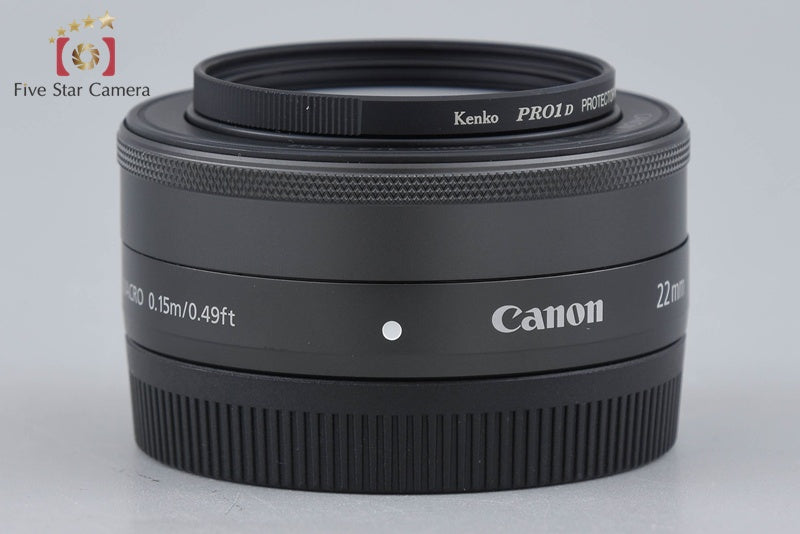 Canon EF-M 22mm f/2 STM Black