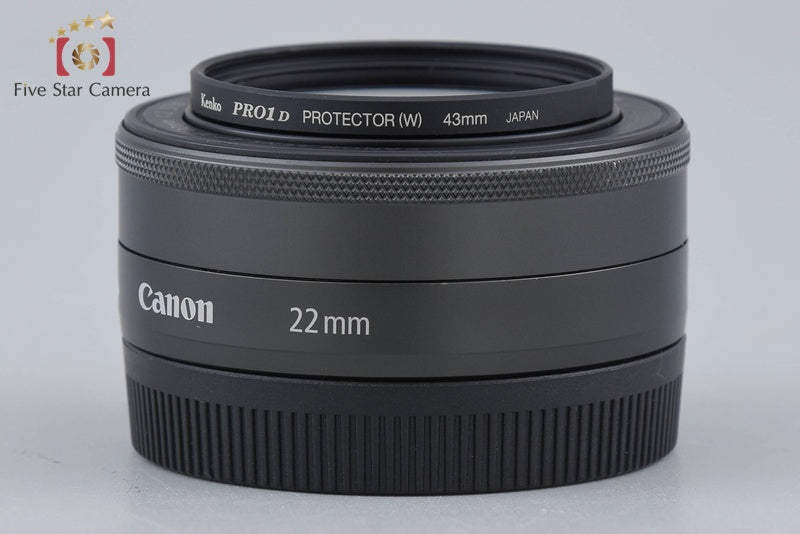 Canon EF-M 22mm f/2 STM Black