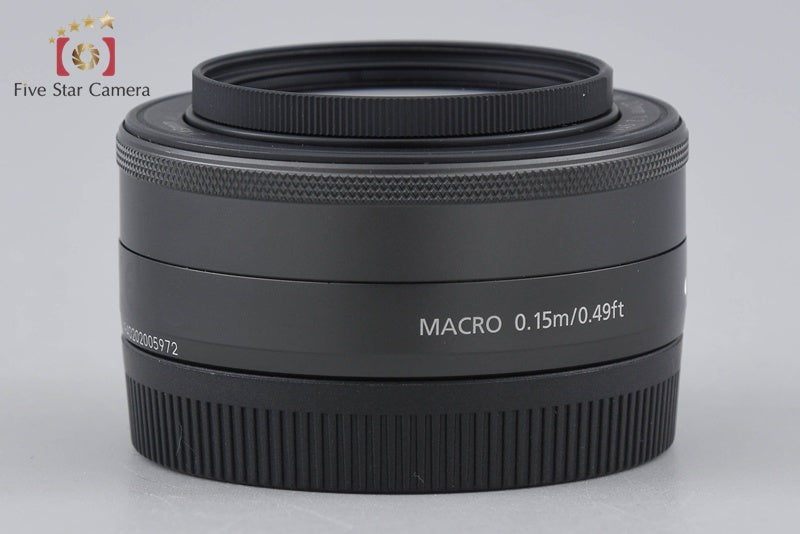 Canon EF-M 22mm f/2 STM Black