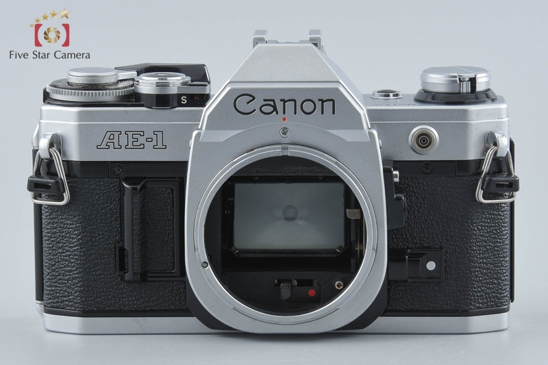 Canon AE-1 Silver 35mm SLR Film Camera Body