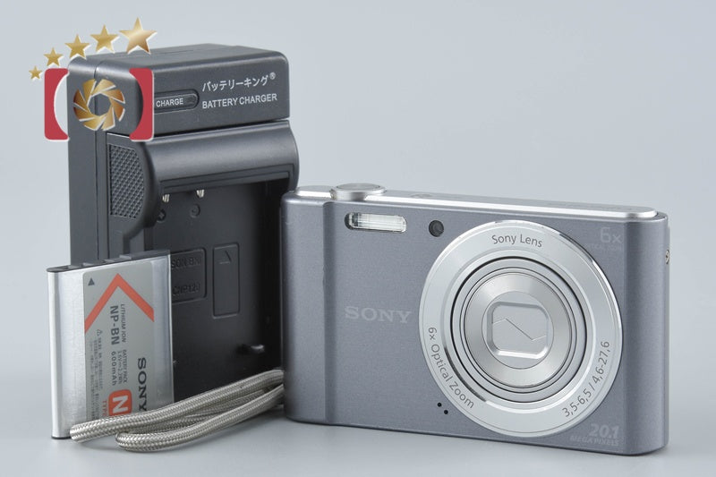 Sony Cyber-Shot DSC-W810 Silver 20.1 MP Digital Camera [Japanese Language Only]