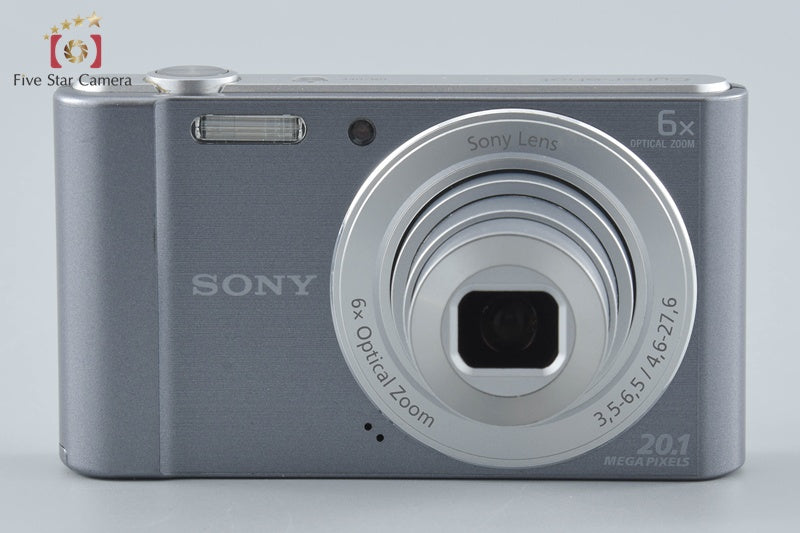Sony Cyber-Shot DSC-W810 Silver 20.1 MP Digital Camera [Japanese Language Only]
