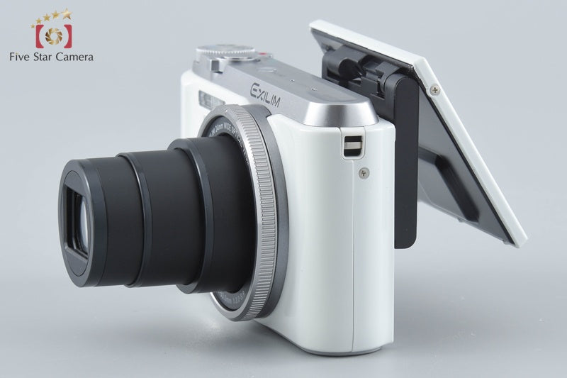 Casio HIGH SPEED EXILIM EX-ZR1000 White 16.1 MP Digital Camera