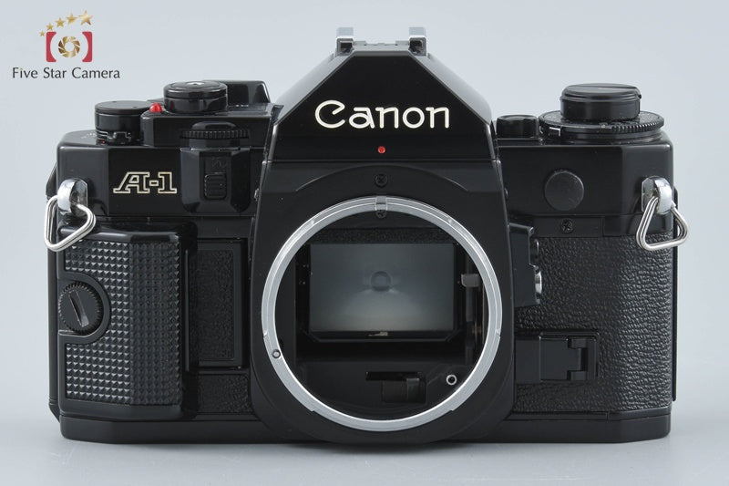 Canon A-1 Black 35mm SLR Film Camera Body