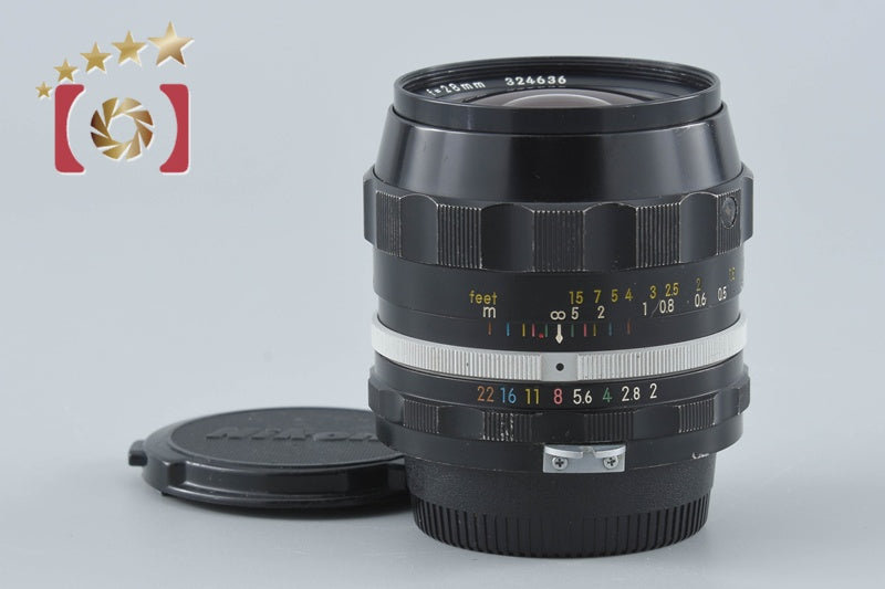 Nikon NIKKOR-N.C Auto 28mm f/2 Non Ai Lens