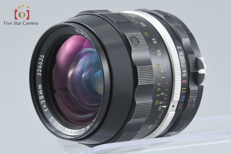 Nikon NIKKOR-N.C Auto 28mm f/2 Non Ai Lens