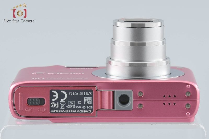 CASIO EXILIM EX-Z100 Pink 10.1 MP Digital Camera