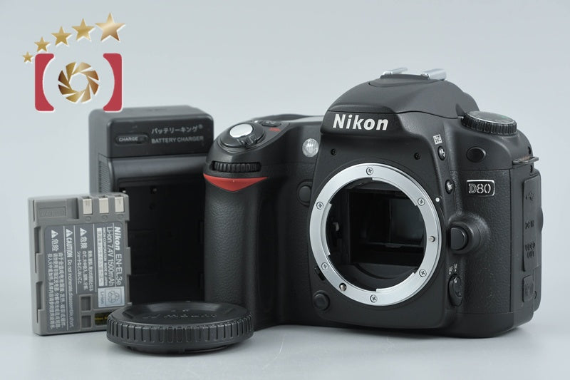"Shutter count 3,119" Nikon D80 10.2 MP Digital SLR Camera Body