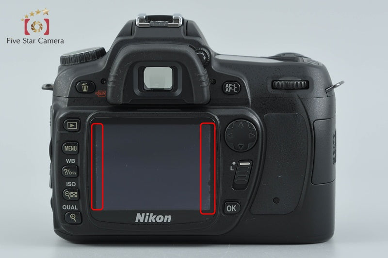 "Shutter count 3,119" Nikon D80 10.2 MP Digital SLR Camera Body