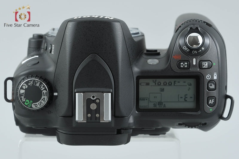 "Shutter count 3,119" Nikon D80 10.2 MP Digital SLR Camera Body