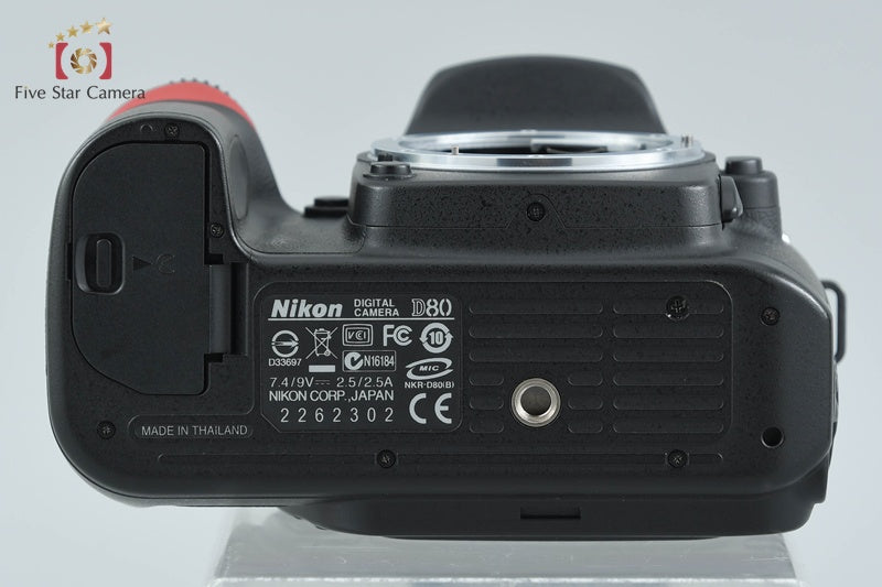"Shutter count 3,119" Nikon D80 10.2 MP Digital SLR Camera Body
