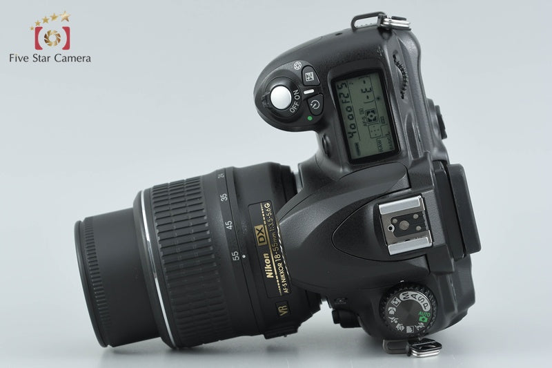 Nikon D50 Black 6.1 MP DSLR Camera 18-55 Lens