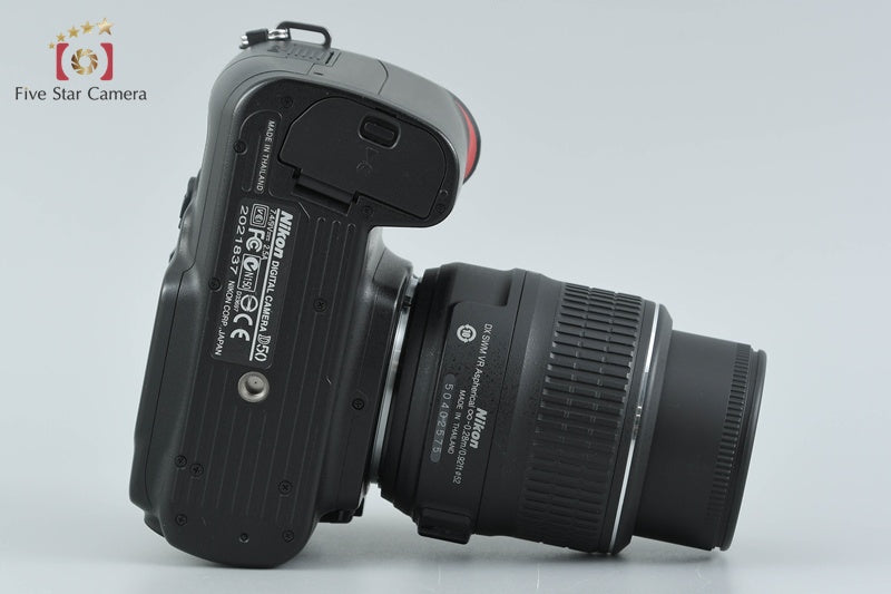 Nikon D50 Black 6.1 MP DSLR Camera 18-55 Lens