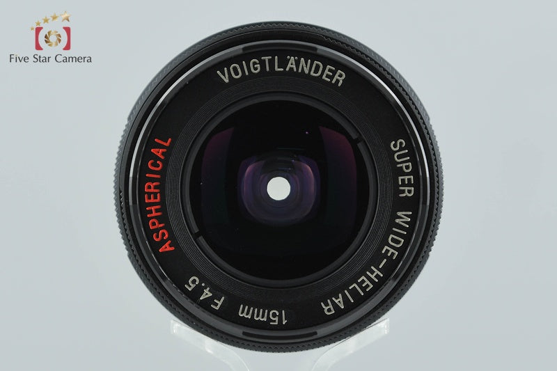 Voigtlander SUPER WIDE-HELIAR 15mm f/4.5 Aspherical Black for L39