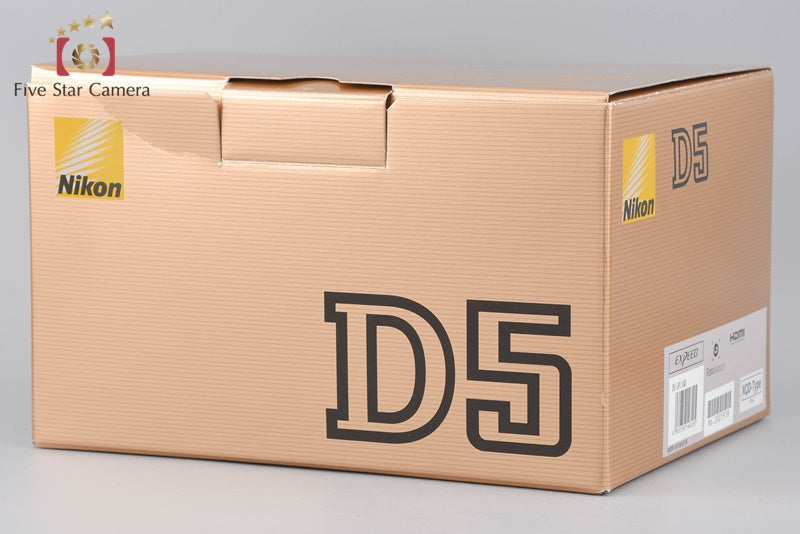 Nikon D5 XQD-Type 20.8 MP Full Frame DSLR Camera Body w/ Box