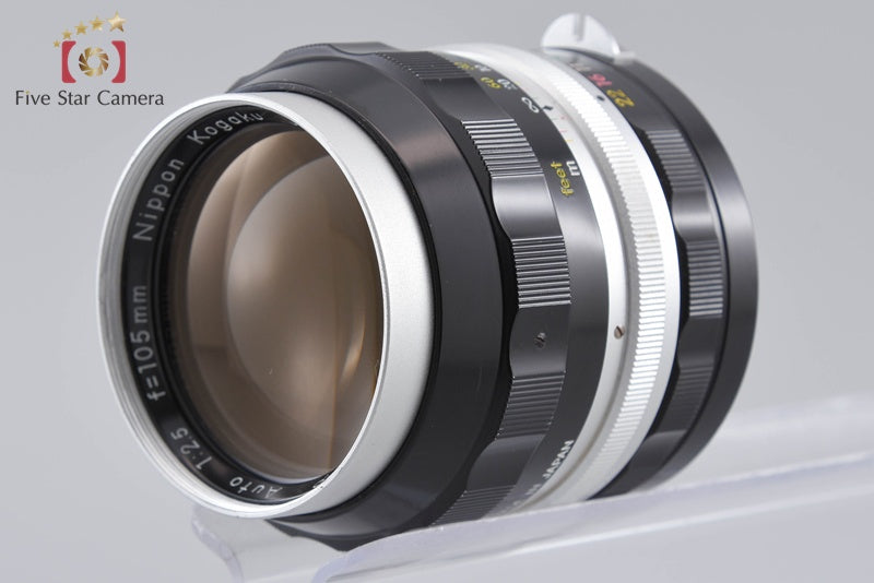 Nikon NIKKOR-P Auto 105mm f/2.5 Non Ai Lens