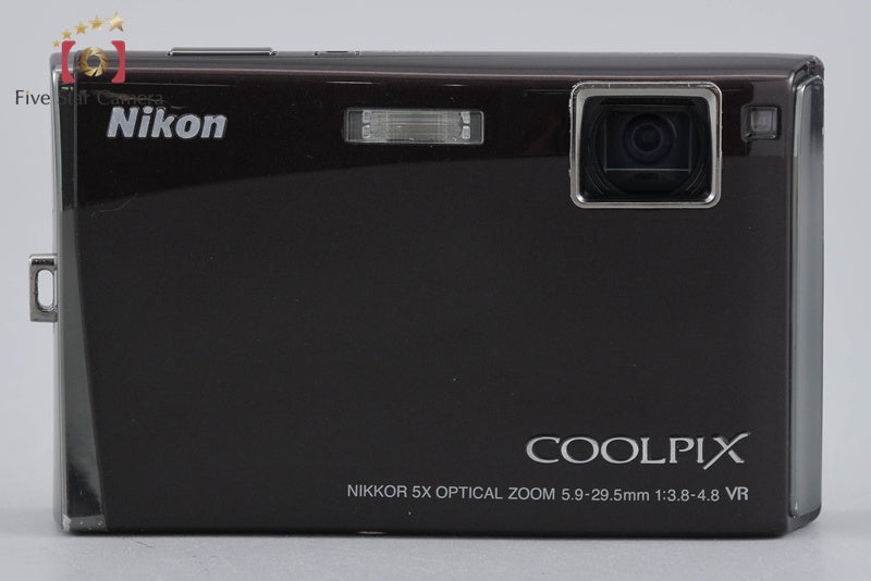 Nikon COOLPIX S60 Purplish Black 10.0 MP Digital Camera