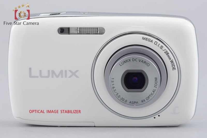 Panasonic LUMIX DMC-S1 White 12.1 MP Digital Camera [Japanese Language Only]