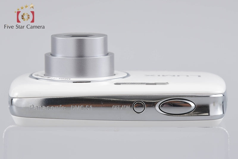 Panasonic LUMIX DMC-S1 White 12.1 MP Digital Camera [Japanese Language Only]
