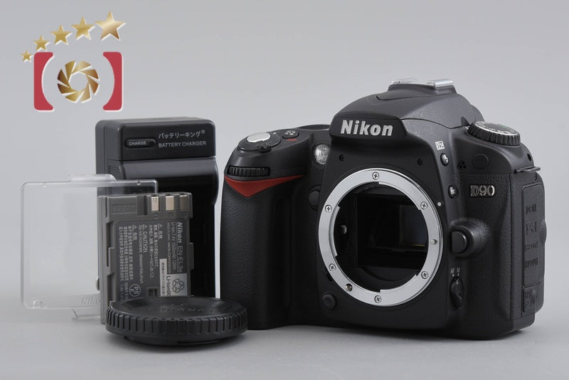 "Shutter count 4,211" Nikon D90 12.3 MP DSLR Camera Body