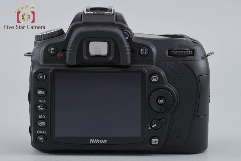 "Shutter count 4,211" Nikon D90 12.3 MP DSLR Camera Body