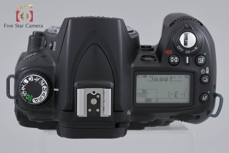 "Shutter count 4,211" Nikon D90 12.3 MP DSLR Camera Body