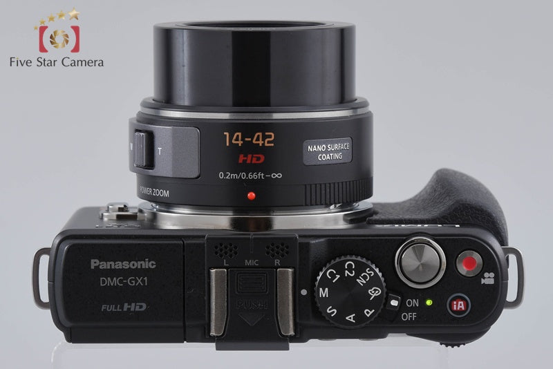 Panasonic LUMIX DMC-GX1 Esprit Black 16.0 MP 14-42 Lens [Japanese Language Only]