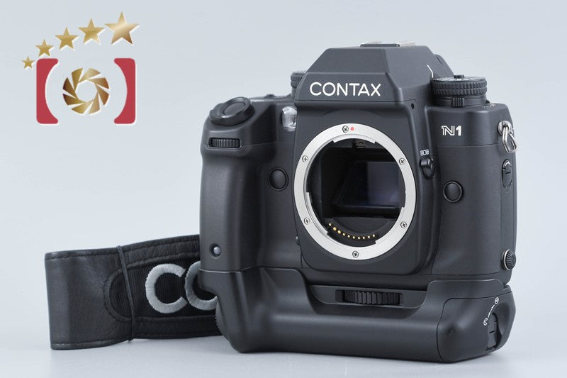 CONTAX N1 35mm SLR Film Camera Body + P-9 Battery Holder