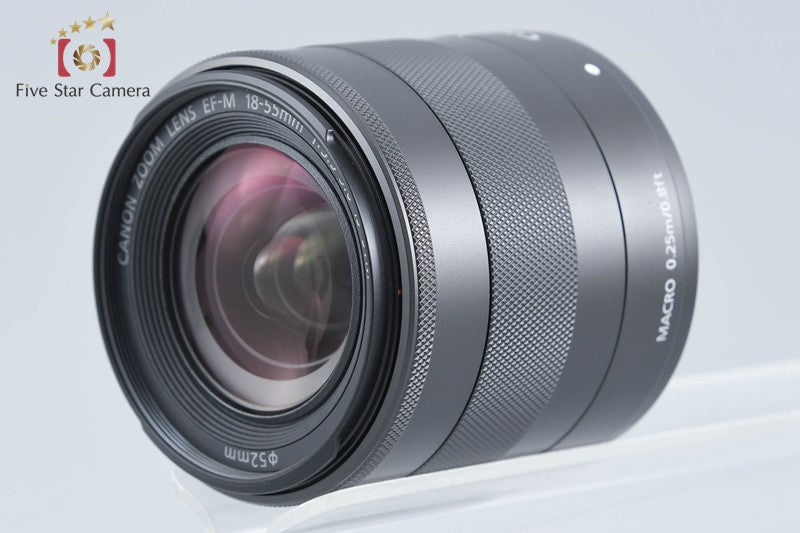 Canon EOS M White 18.0 MP Mirrorless Camera 18-55 Lens
