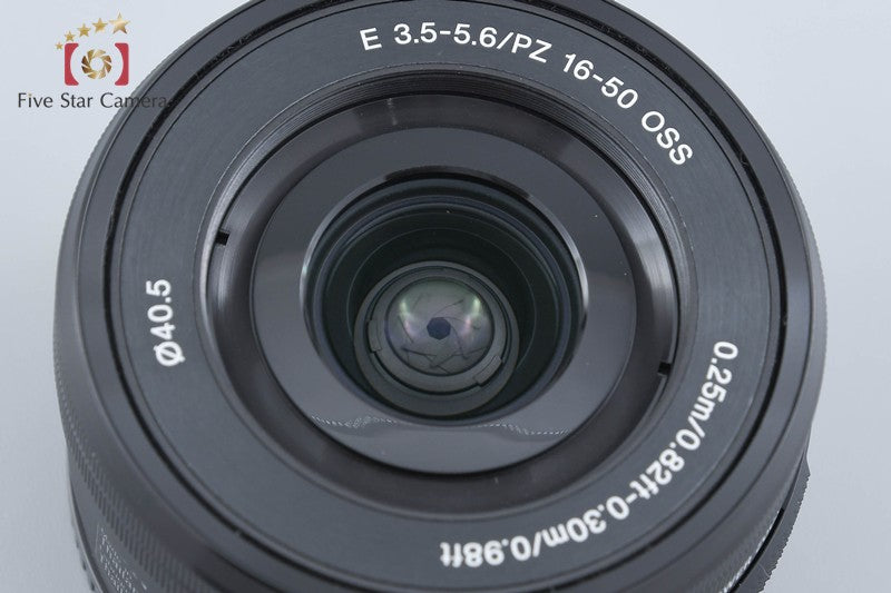 SONY E PZ 16-50mm f/3.5-5.6 OSS SELP1650 Black Sony E Mount