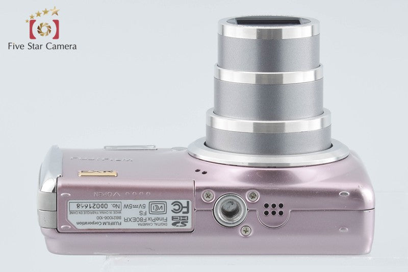 Fujifilm FinePix F80EXR Pink 12.0 MP Digital Camera