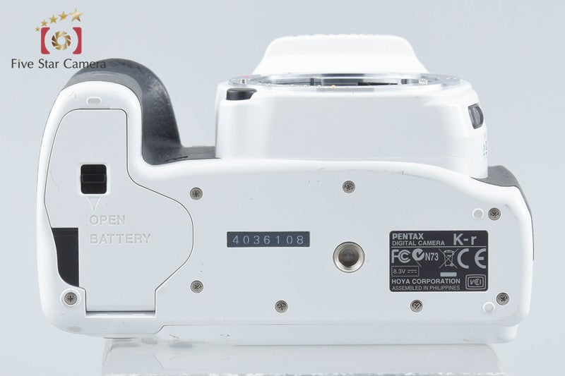 PENTAX K-r White 12.4 MP Digital SLR Camera Body