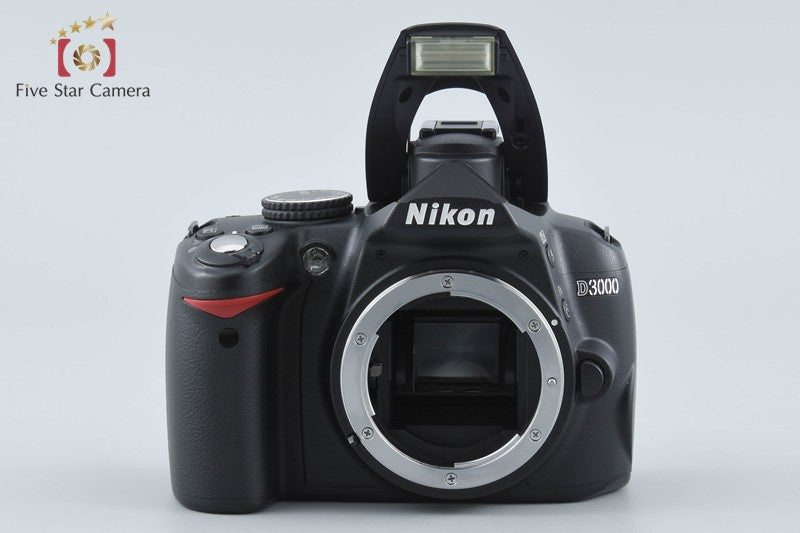 "Shutter count 256" Nikon D3000 10.2 MP DSLR 18-55 VR Lens