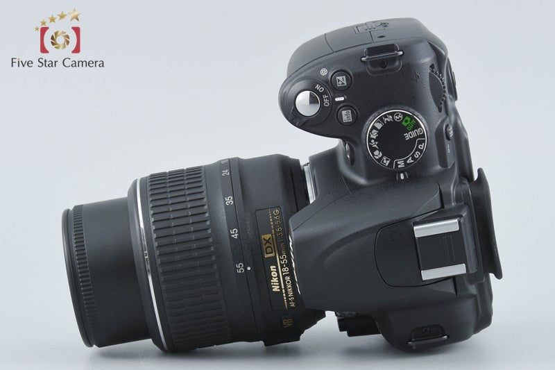 "Shutter count 256" Nikon D3000 10.2 MP DSLR 18-55 VR Lens