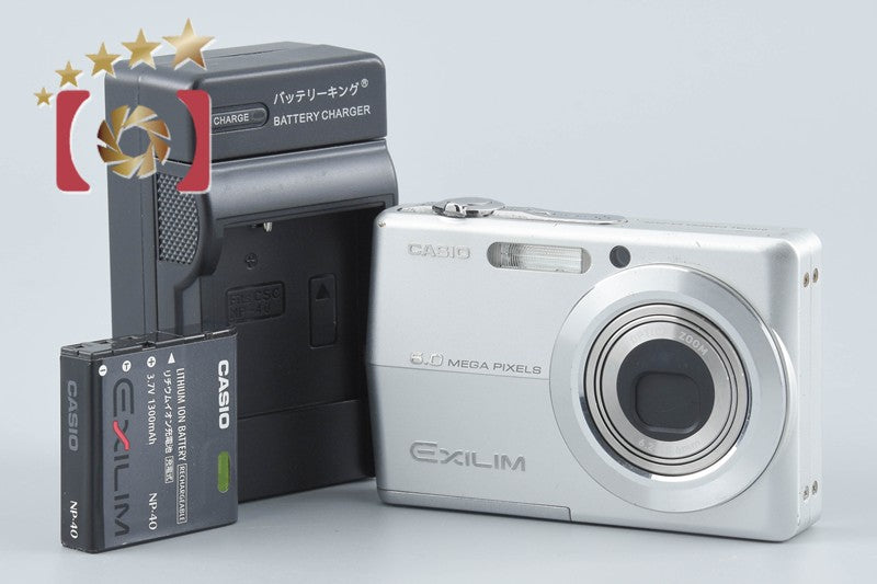Casio EXILIM EX-Z600 Silver 6.0 MP Digital Camera