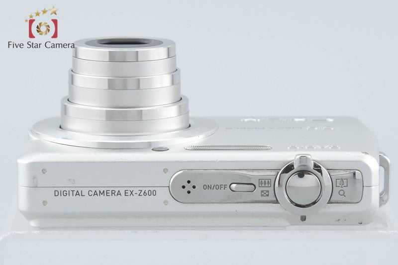 Casio EXILIM EX-Z600 Silver 6.0 MP Digital Camera