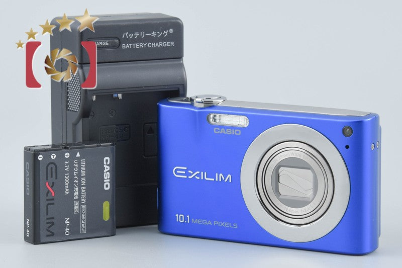CASIO EXILIM EX-Z100 Blue 10.1 MP Digital Camera