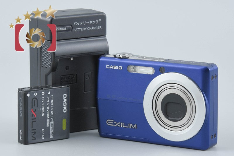 Casio EXILIM EX-Z500 Blue 5.0 MP Digital Camera