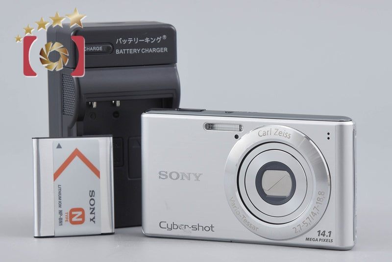 SONY Cyber-shot DSC-W530 Silver 14.1 MP Digital Camera [Japanese Language Only]