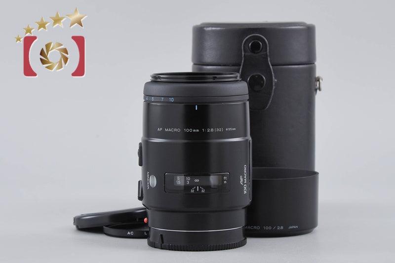 Minolta AF MACRO 100mm f/2.8 New for Sony / Minolta A Mount Lens