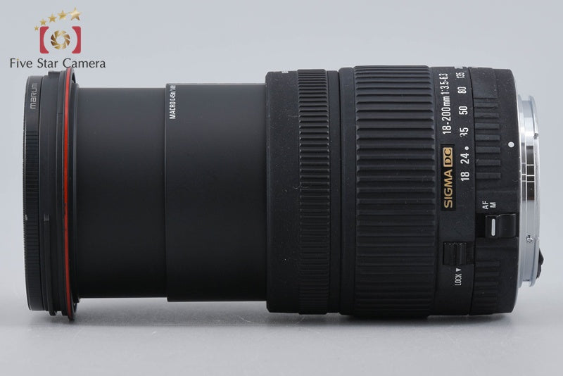 SIGMA 18-200mm f/3.5-6.3 DC for Canon