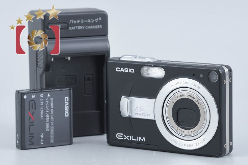 Casio EXILIM EX-Z40 Black 4.0 MP Digital Camera