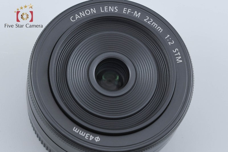 Canon EF-M 22mm f/2 STM Black