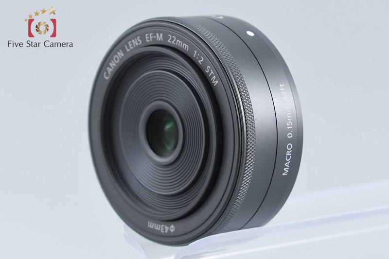 Canon EF-M 22mm f/2 STM Black